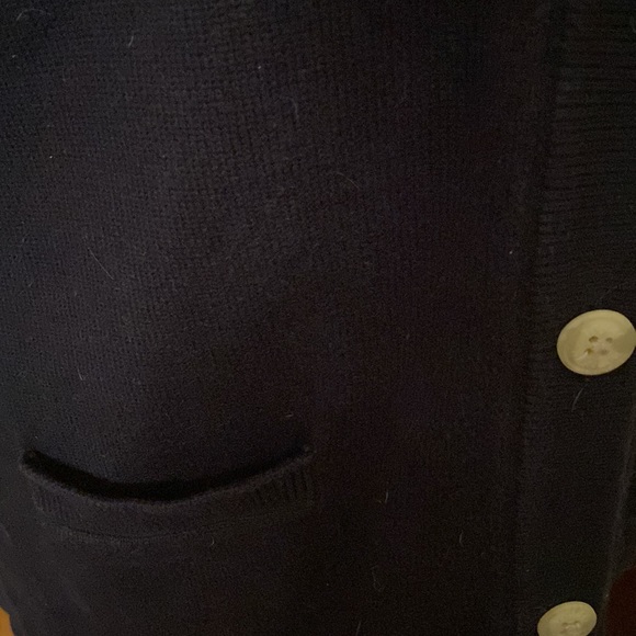 Tommy Hilfiger button down sweater. Size Medium Blue. - Picture 4 of 5